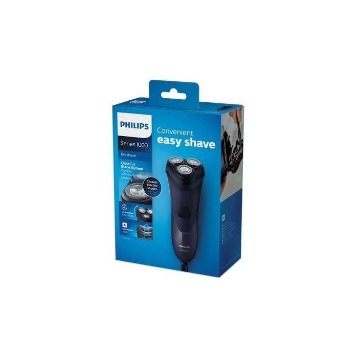 AFEITADORA EN SECO PHILIPS S1100/04 - CABEZALES FLEX 4 DIRECCIONES - CUCHILLAS AUTOAFILABLES CLOSECUT - CON CABLE - MANGO ERGONÓMICO 4 AFEITADORA EN SECO PHILIPS S1100/04 - CABEZALES FLEX 4 DIRECCIONES - CUCHILLAS AUTOAFILABLES CLOSECUT - CON CABLE - MANGO ERGONÓMICO 4
