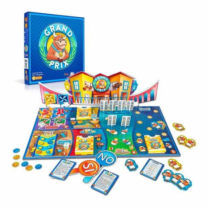 Famosa Grn01000 Juego Grand Prix - Juego de mesa oficial basado en el programa TV para 4-10 jugadores, +6 años 1