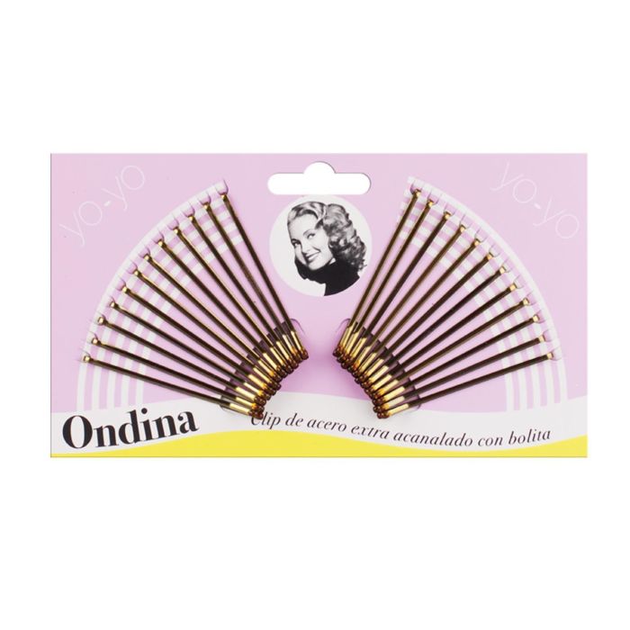Eurostil Yo-yo clips 50mm bronce pack 24un Eurostil Yo-yo clips 50mm bronce pack 24un