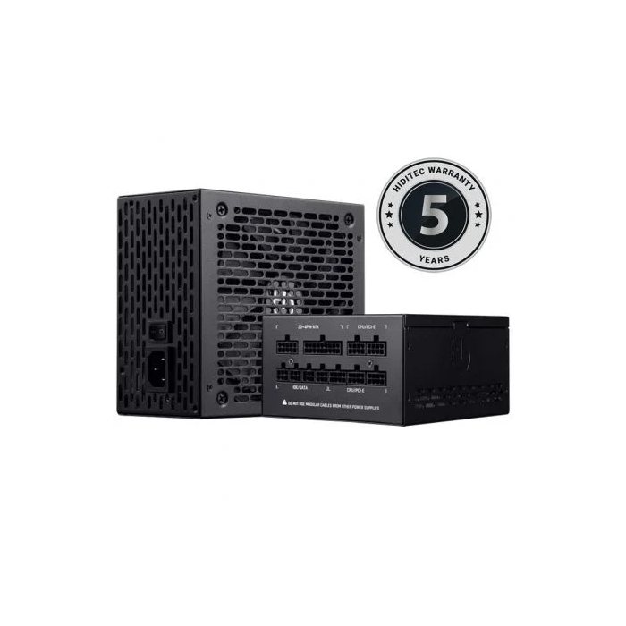 Hiditec Fuente de Alimentación BZX650 V2 650W 80 PLUS Bronze Full Modular ATX Negra