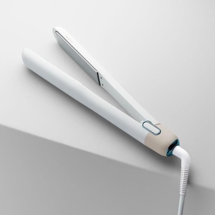 Plancha de pelo - MEDION - MD19925 - 56 W - 5 programas - 165 a 210 °C - Pantalla LED - Blanco 3