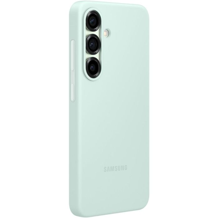 Samsung Funda de silicona para Galaxy S25 Mint 3 Samsung Funda de silicona para Galaxy S25 Mint 3