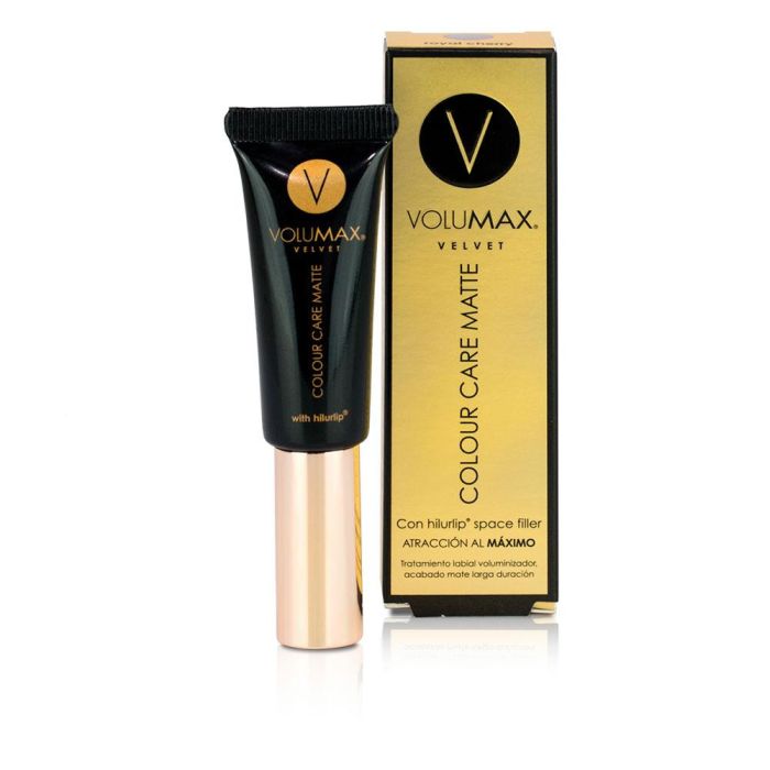 Volumax Labial Velvet Mate Coral Red 7.5 ml con Efecto Voluminizador y Acabado Duradero 1