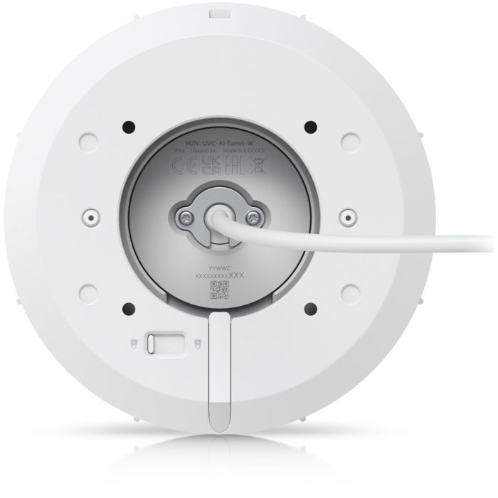 Ubiquiti UVC-AI-Turret-W Cámara de Seguridad IP 4K de Torreta para Interior/Exterior con Visión Nocturna 40m IP66/IK08 Blanco 9