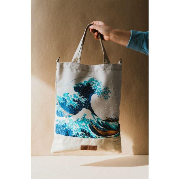 Bolsa shopping La Gran Ola Kanagawa Hokusai 2