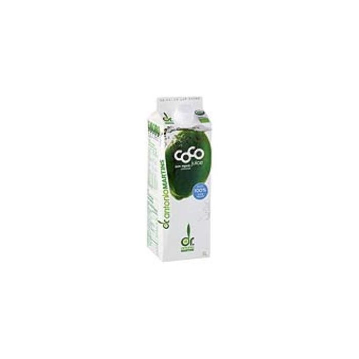 DR. MARTINS Agua de Coco Natural Bio 1 Lt. Bebida Vegetal Refrescante Vegana