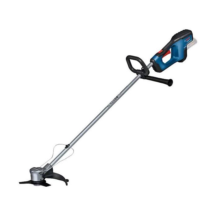 Bosch GFR 18V-23 Professional Cortabordes a Bateria 18V sin Cables, Empunadura en D, Diámetro Corte 33 cm, Hoja, 6400 RPM