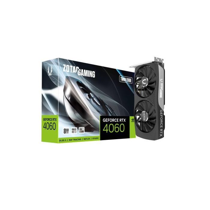 Zotac GAMING GeForce RTX 4060 Twin Edge NVIDIA 8 GB GDDR6 7