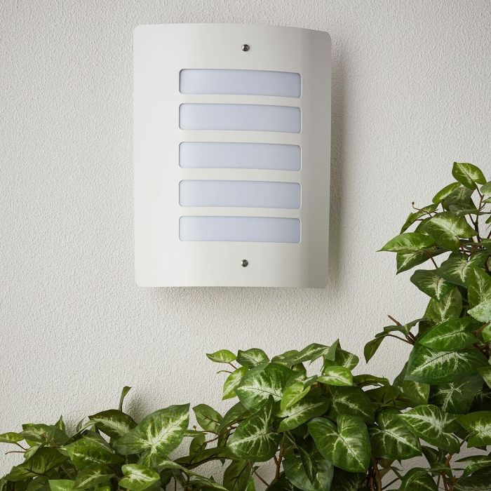 Brilliant Aplique de Exterior y Pared TODD E27 max. 60W - Sin Bombilla - Metal y Plástico - Blanco 3 Brilliant Aplique de Exterior y Pared TODD E27 max. 60W - Sin Bombilla - Metal y Plástico - Blanco 3