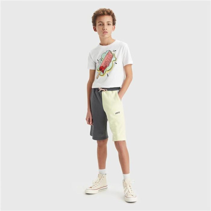 Pantalones Cortos Deportivos para Niños Levi's Verde Negro 3 Pantalones Cortos Deportivos para Niños Levi's Verde Negro 3