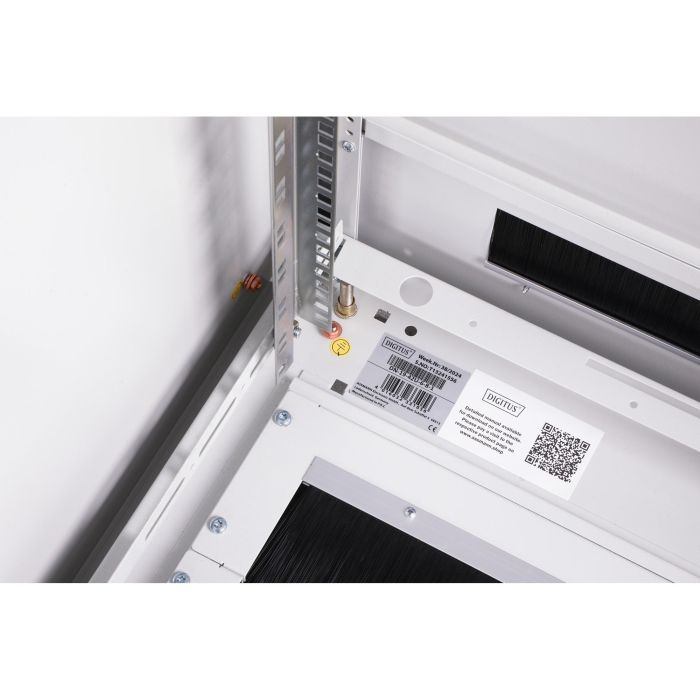 DIGITUS Netzwerkschrank Unique 42HE 2053x600x800mm grau (Speditionsversand) 9