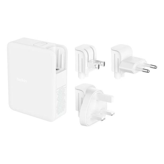 Cargador de Pared Belkin WCH014BTWH 140 W Blanco (1 unidad) 5