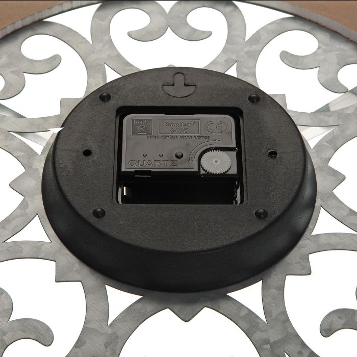 Reloj de Pared Versa Metal 2 x 60 x 60 cm 3 Reloj de Pared Versa Metal 2 x 60 x 60 cm 3