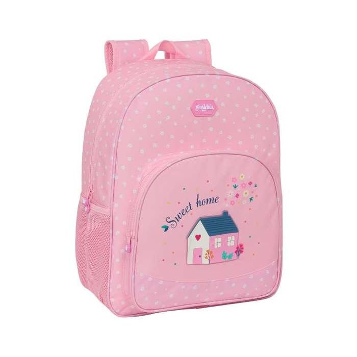 Mochila Escolar Glow Lab Sweet home Rosa 33 x 42 x 14 cm Mochila Escolar Glow Lab Sweet home Rosa 33 x 42 x 14 cm