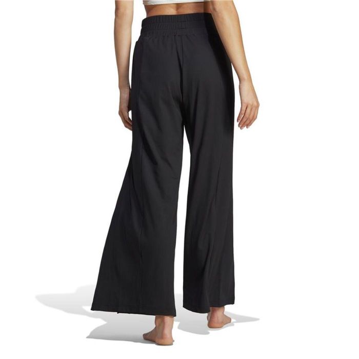 Pantalón Largo Deportivo Adidas Negro Mujer 4