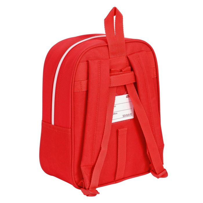 Mochila Escolar Sevilla Fútbol Club Rojo 22 x 27 x 10 cm 1