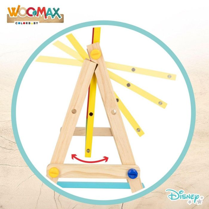 Pizarra 2 en 1 Disney 5 Piezas 4 Unidades 40 x 64,5 x 31,5 cm 4 Pizarra 2 en 1 Disney 5 Piezas 4 Unidades 40 x 64,5 x 31,5 cm 4
