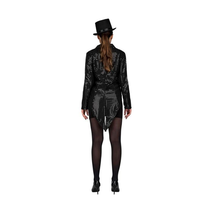 Disfraz chaqué show woman negro talla m-l 3 Disfraz chaqué show woman negro talla m-l 3