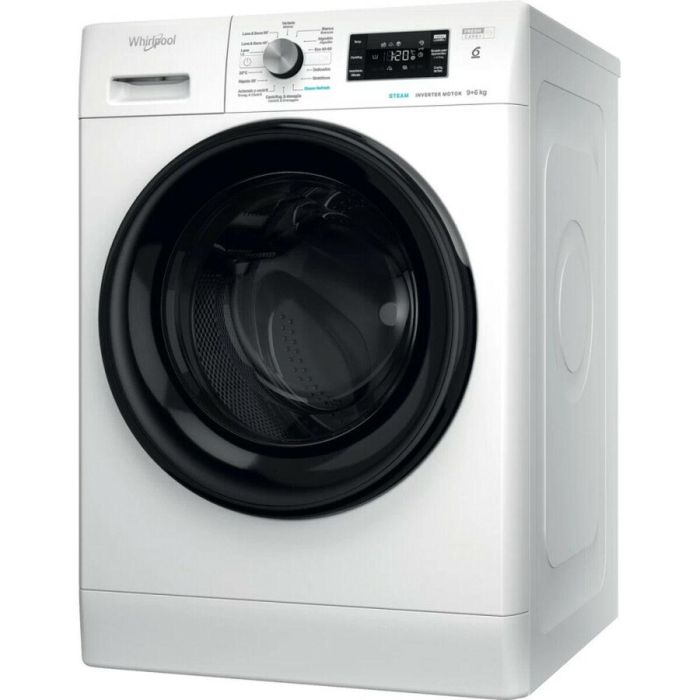 Lavadora - Secadora Whirlpool Corporation FFWDB964369BVSP 1400 rpm 9 kg Blanco Lavadora - Secadora Whirlpool Corporation FFWDB964369BVSP 1400 rpm 9 kg Blanco