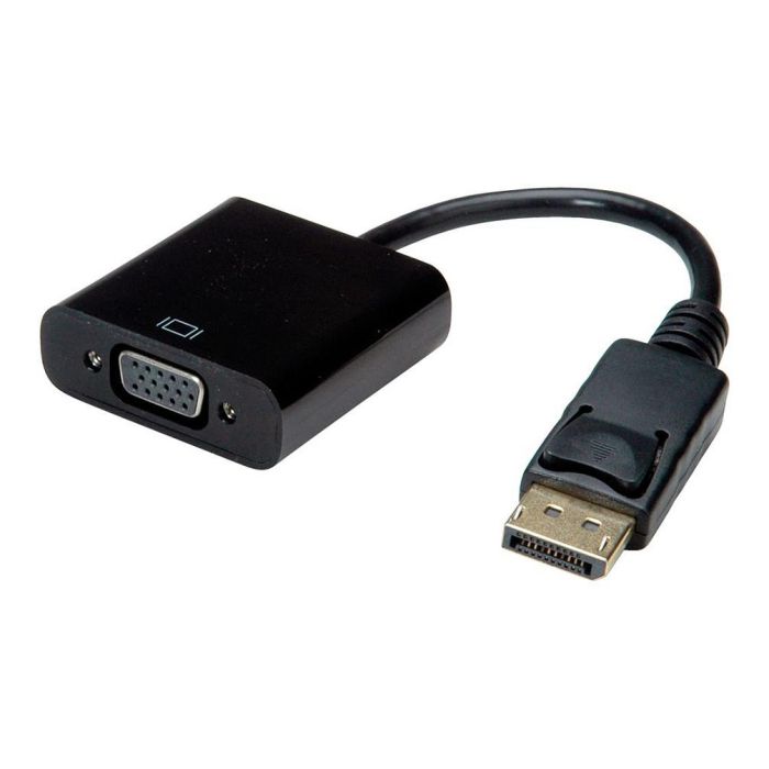 VALUE ADAPTERKBL DP-VGA ST/BU Adaptador DisplayPort a VGA Macho Hembra Negro 1920 x 1080 Pixeles 0,2 m 0 VALUE ADAPTERKBL DP-VGA ST/BU Adaptador DisplayPort a VGA Macho Hembra Negro 1920 x 1080 Pixeles 0,2 m 0