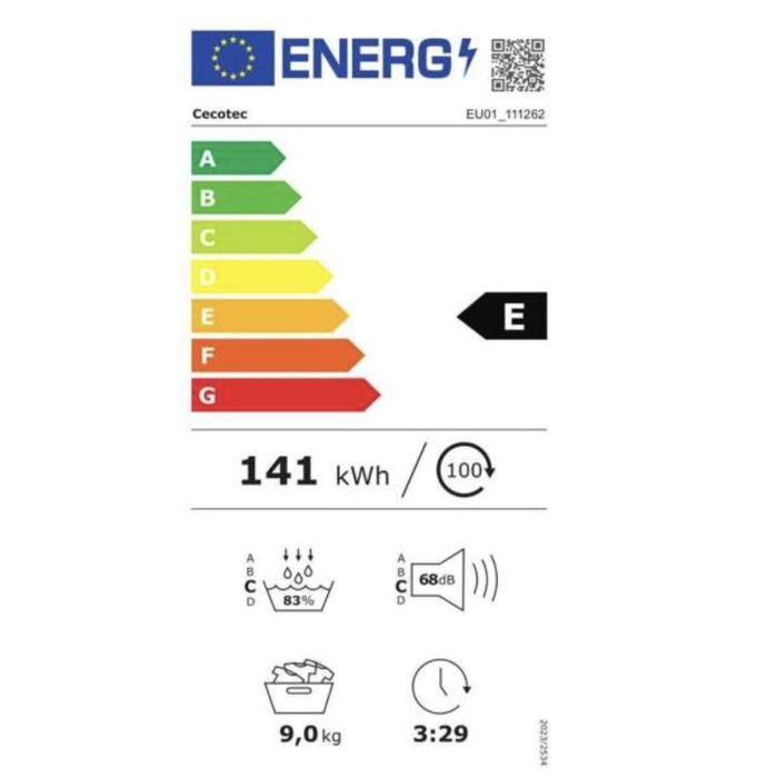 Secadora Cecotec Bolero DressCode Dry 9400 9 kg 5
