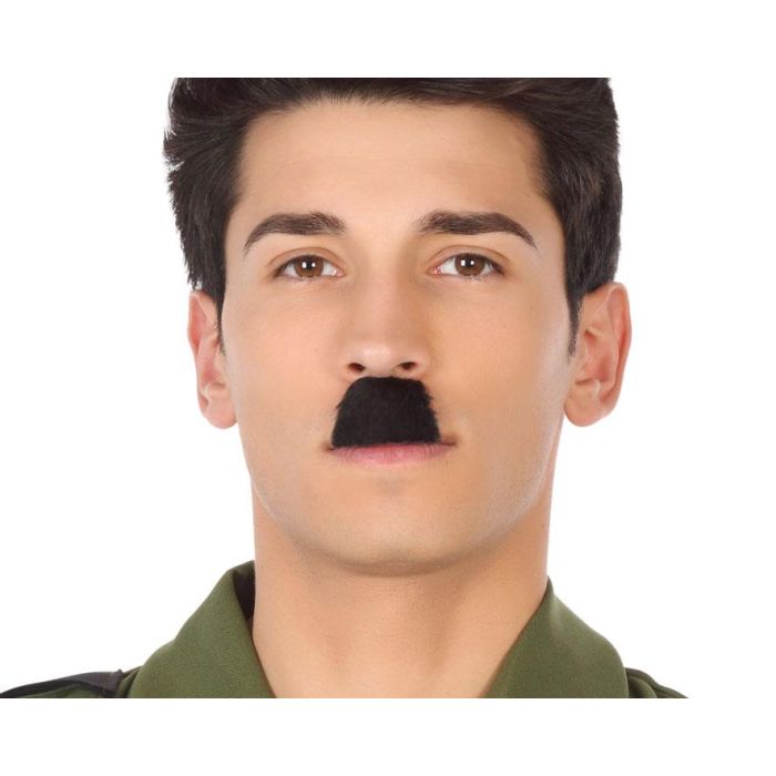 Bigote Corto Carnaval Negro Hombre Adulto