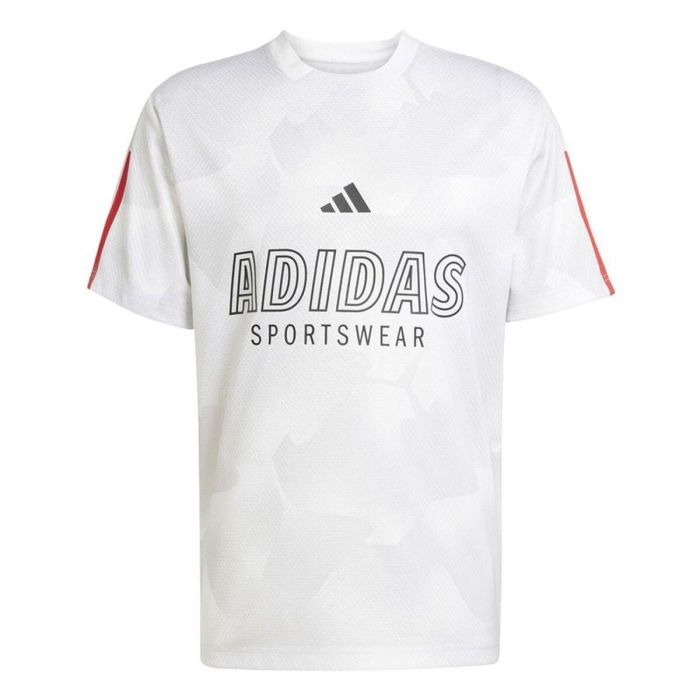 Camiseta de Manga Corta Hombre Adidas Tiro Np Blanco 15-16 Años 0 Camiseta de Manga Corta Hombre Adidas Tiro Np Blanco 15-16 Años 0