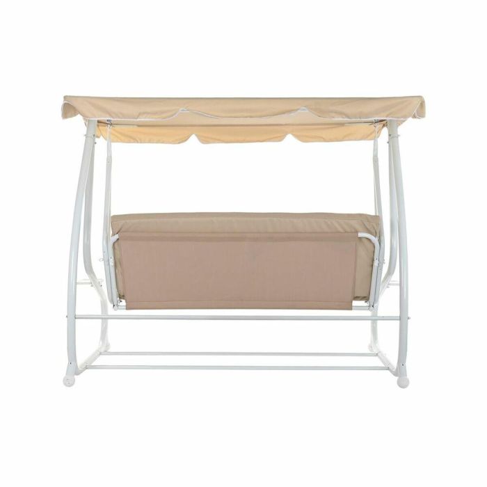 Banco Terraza Y Jardin DKD Home Decor Beige Blanco 120 x 167 x 210 cm 9