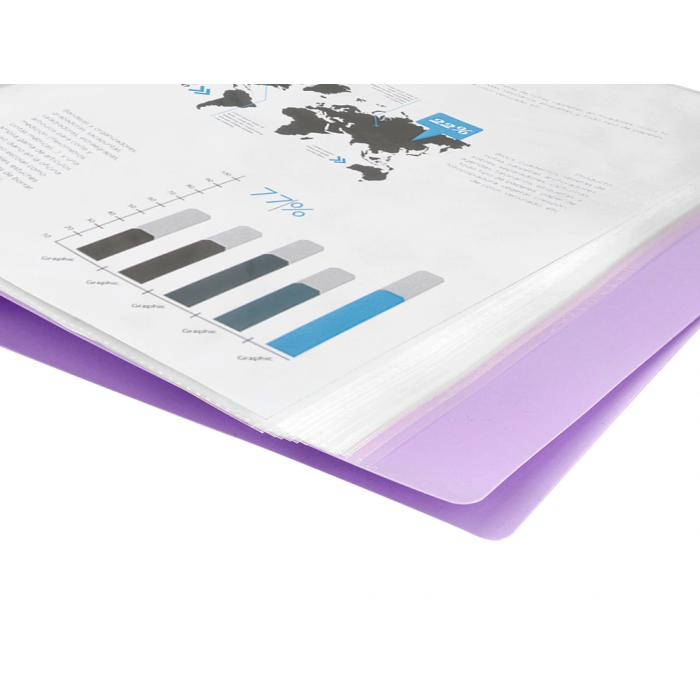 Liderpapel Carpeta Escaparate 10 Fundas Polipropileno DIN A4 Lavanda Opaco 7 Liderpapel Carpeta Escaparate 10 Fundas Polipropileno DIN A4 Lavanda Opaco 7