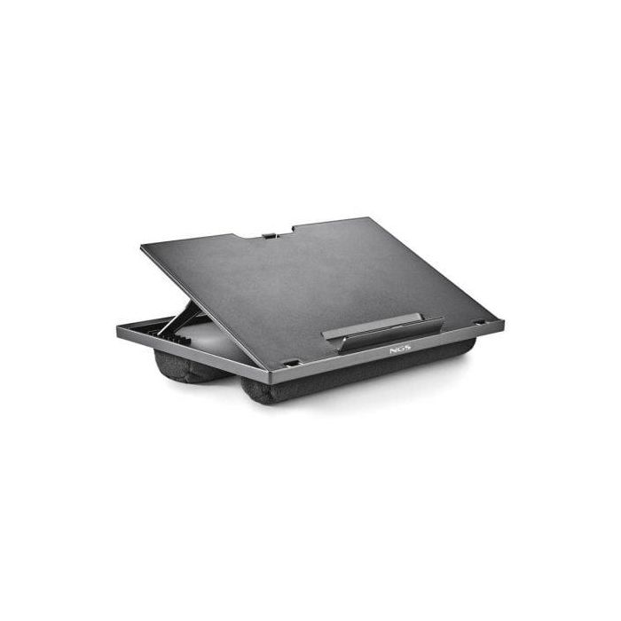 NGS LAPNEST Soporte Portátil Ergonómico Ajustable 8 Alturas hasta 15.6" Multifuncional, Ligero 1kg y Mejora Disipación Calor NGS LAPNEST Soporte Portátil Ergonómico Ajustable 8 Alturas hasta 15.6" Multifuncional, Ligero 1kg y Mejora Disipación Calor