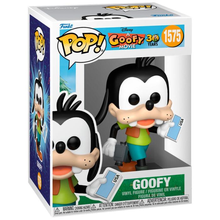 Funko 83599 Pop! Figura de Vinilo Coleccionable del Personaje Icónico Goofy de Disney - Diseño Clásico de La Película - 9 cm para Fans 1