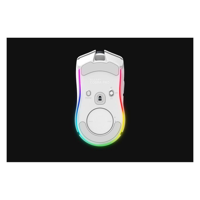 Razer Cobra Pro Ratón Óptico RF Wireless + Bluetooth + USB Type-C 30000 DPI Blanco Razer Cobra Pro Ratón Óptico RF Wireless + Bluetooth + USB Type-C 30000 DPI Blanco