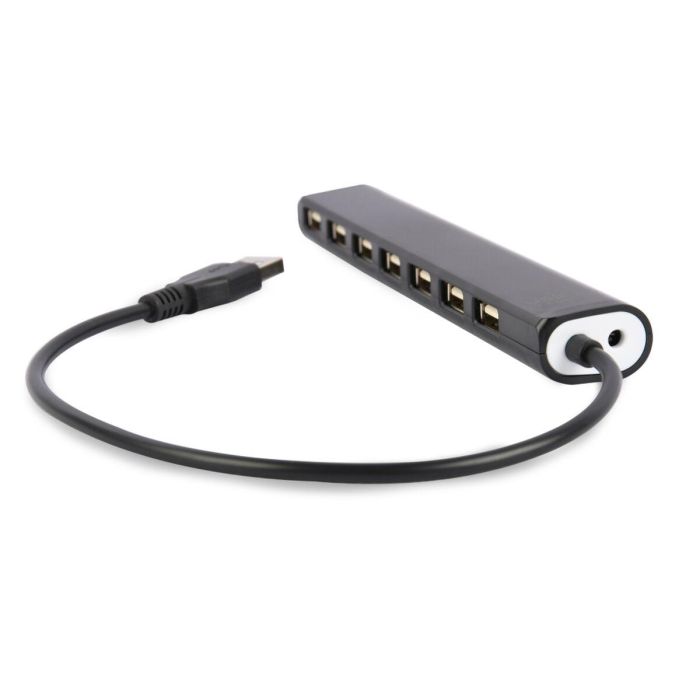 Hub USB GEMBIRD UHB-U2P7-04 Negro 6 Hub USB GEMBIRD UHB-U2P7-04 Negro 6
