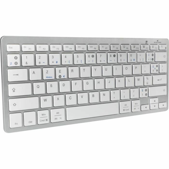 Bluestork KB-MINI-PC-MAC/FR Teclado Bluetooth Doble Diseño PC MAC 1
