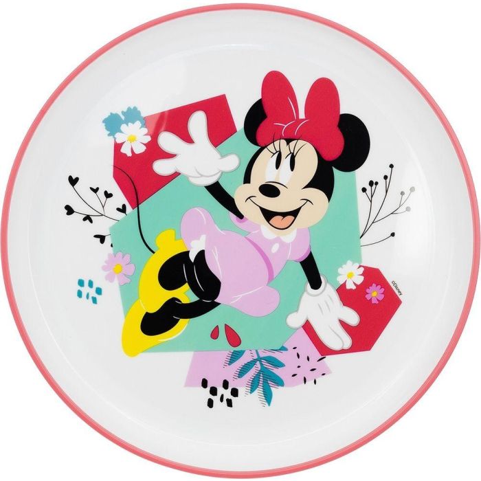 Plato Antideslizante Bicolor Premium Minnie CZ11296 1 Plato Antideslizante Bicolor Premium Minnie CZ11296 1
