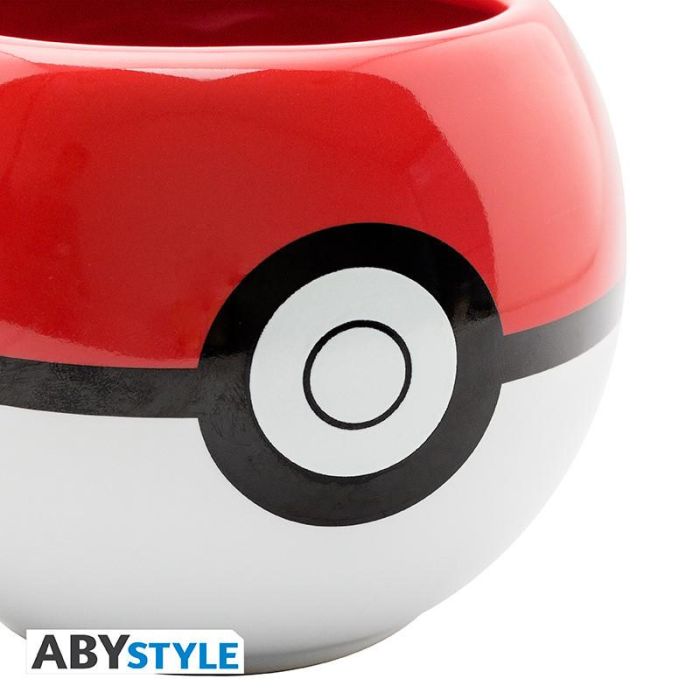 Taza 3D Abystyle Pokemon Pokeball 1