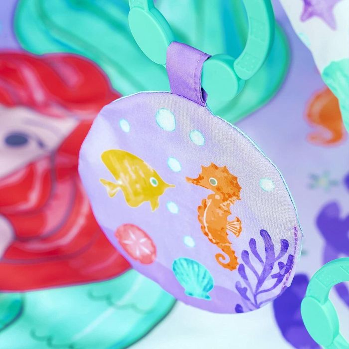 Disney Baby BRI125346 Alfombra de Actividades La Sirenita Luminosa y Musical Multicolor 48x81x81 cm 2