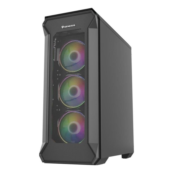 Genesis Irid 505 Caja Ordenador Gaming Midi Tower Cristal Templado Negro 0 Genesis Irid 505 Caja Ordenador Gaming Midi Tower Cristal Templado Negro 0
