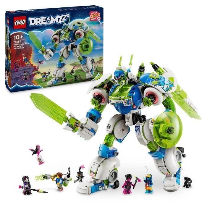 LEGO DREAMZzz 71485 Mateo y Z-Blob, el Caballero Robot - Juguete con 4 minifiguras