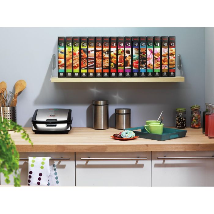 Tefal SW852D Sandwichera y Gofrera Snack Collection 2 en 1 - Placas Intercambiables, Antiadherente, 700W 11 Tefal SW852D Sandwichera y Gofrera Snack Collection 2 en 1 - Placas Intercambiables, Antiadherente, 700W 11