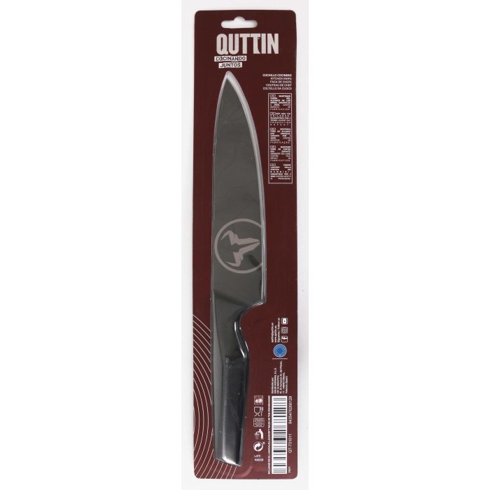 Quttin Cuchillo Cocinero 20 cm Black Edition (8 Unidades) 2