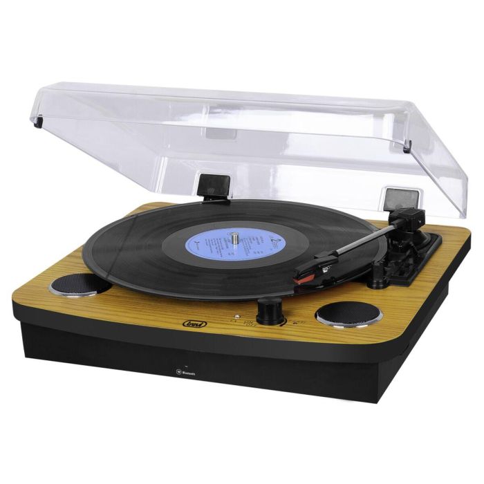 Trevi TT 1022 BT Tocadiscos de tracción directa Negro, Madera Trevi TT 1022 BT Tocadiscos de tracción directa Negro, Madera