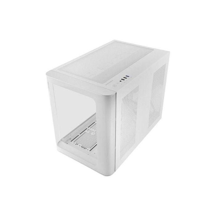 Mars Gaming MC-FUSIONM Caja Gaming Micro-ATX con Doble Cristal Curvado, Diseño Doble Cámara y Refrigeración Líquida 360mm Blanca 2 Mars Gaming MC-FUSIONM Caja Gaming Micro-ATX con Doble Cristal Curvado, Diseño Doble Cámara y Refrigeración Líquida 360mm Blanca 2