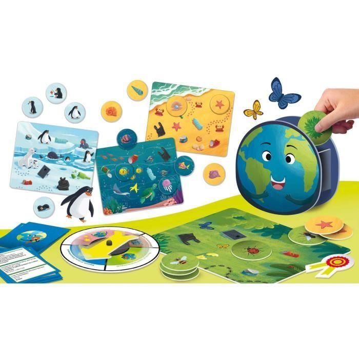 Juntos por el Planeta - Juego de Mesa - HABILIDADES PARA LA VIDA - Tablero Ilustrado 3 Juntos por el Planeta - Juego de Mesa - HABILIDADES PARA LA VIDA - Tablero Ilustrado 3