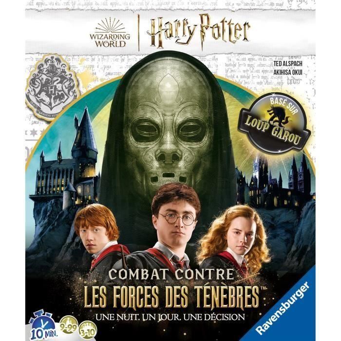 Juegos de mesa de Harry Potter Combate contra las fuerzas de la oscuridad, basado en el juego Hombre Lobo, Durante 9 años, Ravensburger, 27354 2 Juegos de mesa de Harry Potter Combate contra las fuerzas de la oscuridad, basado en el juego Hombre Lobo, Durante 9 años, Ravensburger, 27354 2