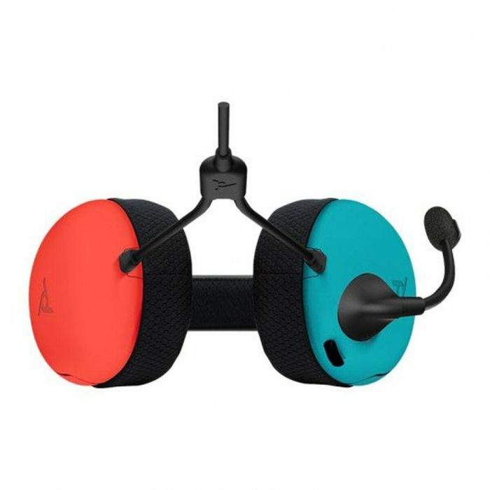 PDP LVL40 Auricular gaming con micrófono flexible y cancelación de ruido, altavoces 40mm, ligero y cómodo para Nintendo Switch azul/rojo 3 PDP LVL40 Auricular gaming con micrófono flexible y cancelación de ruido, altavoces 40mm, ligero y cómodo para Nintendo Switch azul/rojo 3