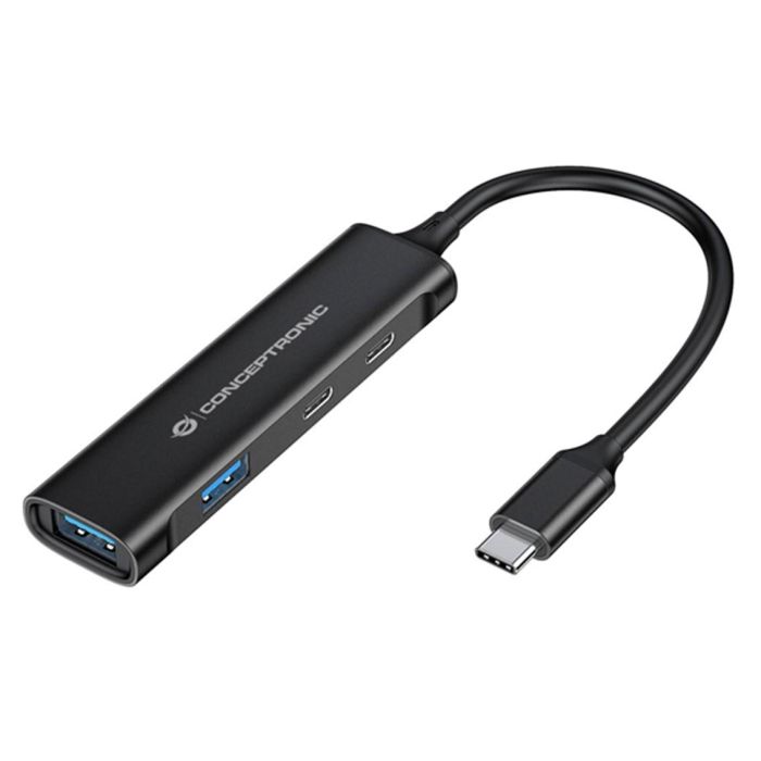 Hub Usb Tipo C Conceptronic Hubbies12B Hub Usb Tipo C Conceptronic Hubbies12B