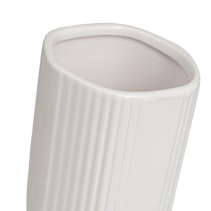 Set de Baño Blanco Cerámica 21 x 7 x 19 cm 2 Set de Baño Blanco Cerámica 21 x 7 x 19 cm 2
