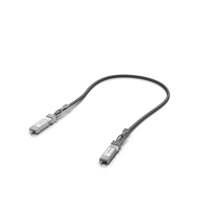 Ubiquiti Cable Direct Attach (DAC) SFP+ a SFP+, 10 Gbps, 0.5m para enlaces de red de alta velocidad entre switches