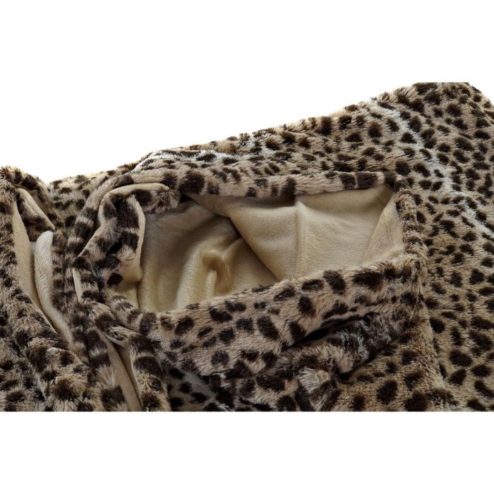 Manta DKD Home Decor Salvaje Negro Naranja (130 x 170 x 2 cm) 1 Manta DKD Home Decor Salvaje Negro Naranja (130 x 170 x 2 cm) 1